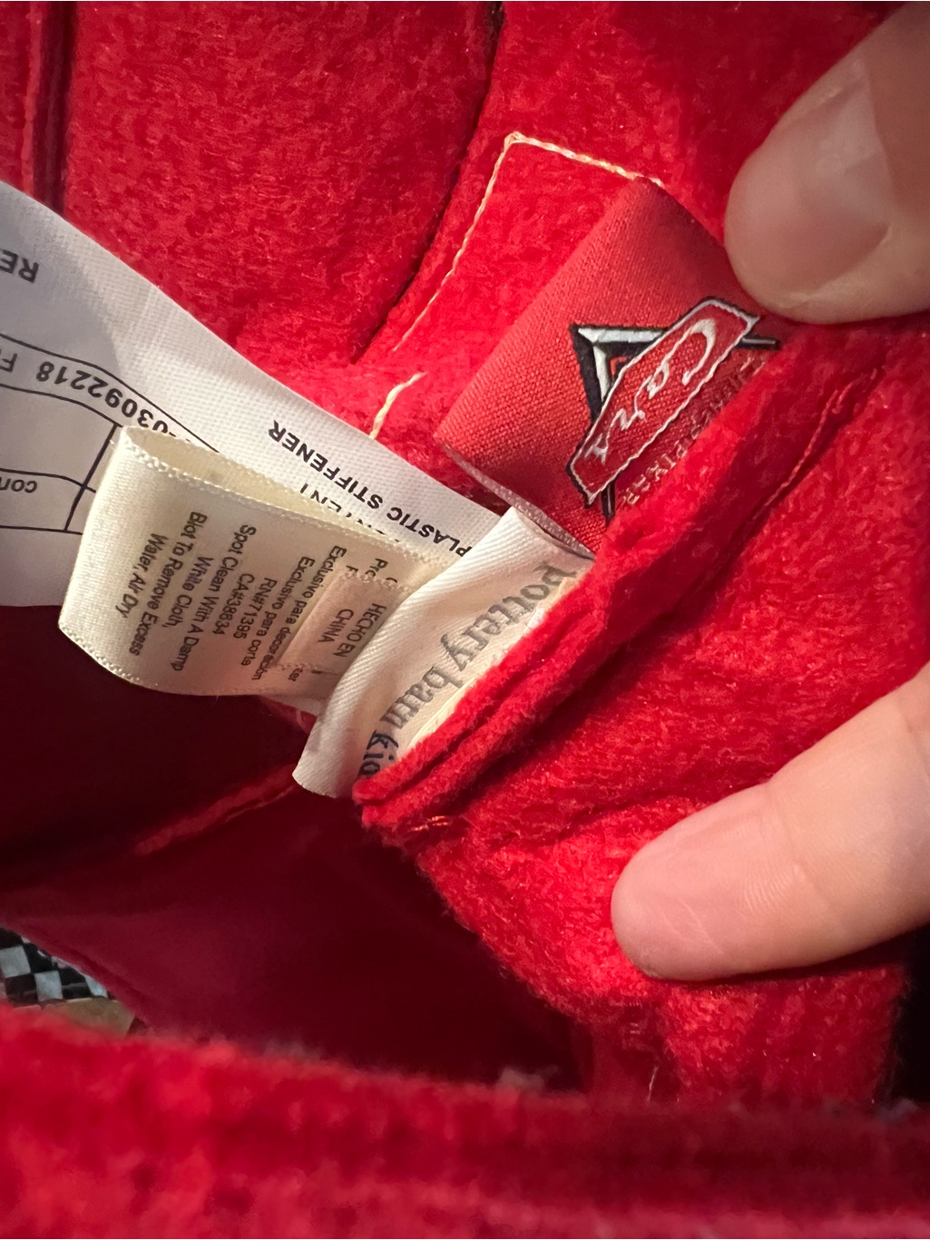 Pottery Barn Kids Disney Pixar Cars Lightning Mcqueen Halloween Costume — image 6 of 7